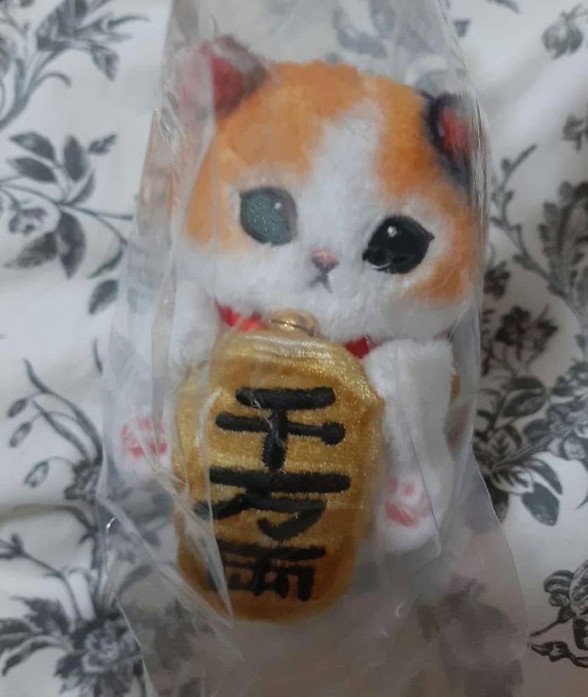 Amazon.co.jp: モフサンド ぬいぐるみ 千万両 招き猫 : おもちゃ